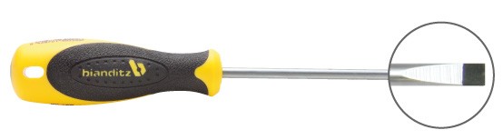 Destornillador Bianditz Boca plana vaciada